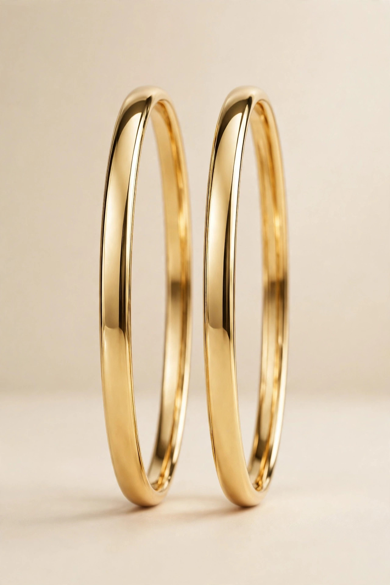 22K Bangle Pair in 22K gold